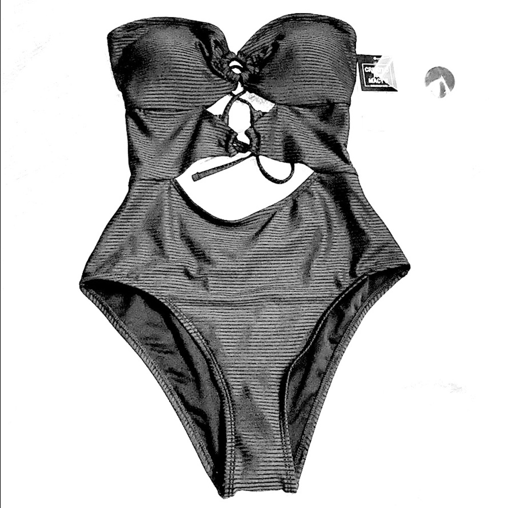 Black bathing suit
